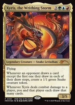 Xyris, the Writhing Storm - Foil Promo NEW YEAR PROMO NM MTG - Image 1
