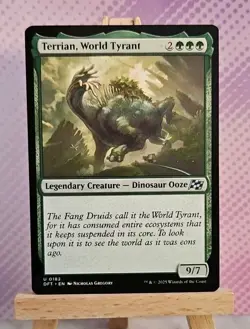 MTG: Terrian, World Tyrant 0182 - Aetherdrift - NM Condition - Image 1