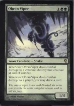 Ohran Viper - Duel Decks: Jace vs. Vraska: #57, Magic: The Gathering Nm R235 - Image 1