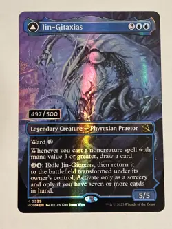 Jin-Gitaxias (Serial Numbered) 497/500 March of the Machine Foil - Image 1