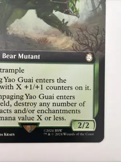 Rampaging Yao Guai (Extended Art) Universes Beyond: Fallout Regular - Image 4