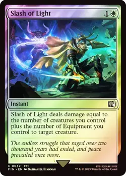 Slash of Light (0032) - Final Fantasy - Common (Foil) - Image 1