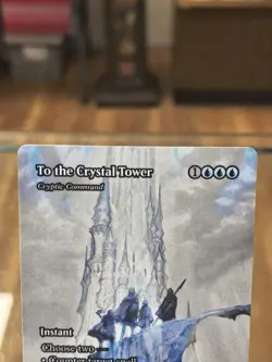 To the Crystal Tower - Cryptic Command (Showcase) Final Fantasy Free Shipping! - Image 2