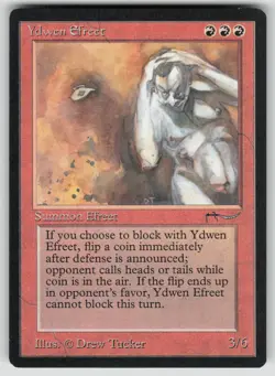 MTG Arabian Nights Ydwen Efreet Near Mint RARE - Tracked Ship - Image 1