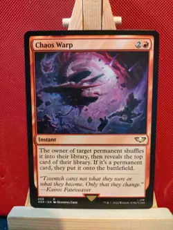 Chaos Warp - Warhammer 40,000 (40k) - Rare - NM (See pics) MTG - Image 1