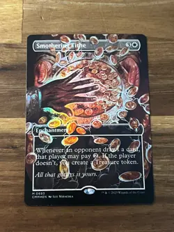 MTG Smothering Tithe Commander Masters Foil Borderless 0693 NM - Image 1
