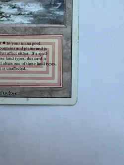 Magic: The Gathering MTG Plateau Revised Edition (3rd Edition , 1994) - Image 5