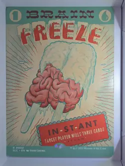 Brain Freeze - R2 - MTG - Secret Lair Countdown (SLC) - Image 1