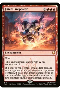 1x MTG Fated Firepower - Avatar Mythic!NM Mint! Ships Fast - Image 1