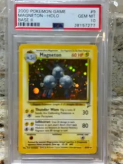 2000 Pokemon Base 2 Clefable #5 Clefiary #6 Magneton #9 ALL PSA 10 - Image 5