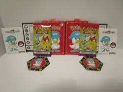 McDonald's 2023 Happy Meal Pokemon Match Battle Cards Lot of 2 Packs #9 Unopened - Image 1