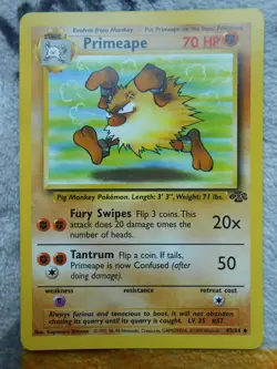 PRIMEAPE 70 HP 43/64 - JUNGLE CARTE POKEMON WIZARDS - TRES BON ETAT - ANGLAIS - Image 1