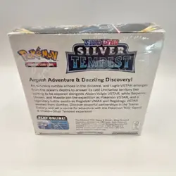 Pokemon Silver Tempest Sword & Shield SWSH12 Booster Box Sealed - Image 4