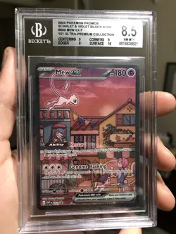 BGS 8.5 Mew EX 053 151 Ultra Premium Collection Promo | Pokemon 2023 - Image 1