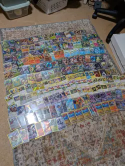 Huge Pokemon Card Collection Vintage And Modern Over 350 Cards - Image 2