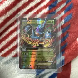 Pokemon TCG Mega M Heracross EX 5/111 - XY Furious Fists Holo Ultra Rare - NM/M - Image 1