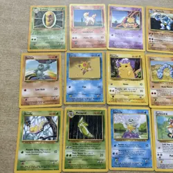 Pokemon TCG original Base Set WOTC Bundle Job Lot 20 Cards Total 1999 - Image 2