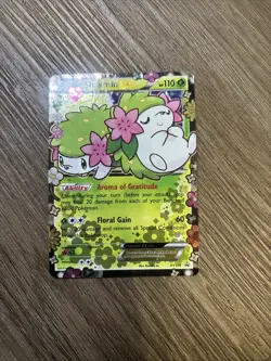 Pokemon TCG Shaymin EX XY148 Black Star Promo 2016 Holo Card - Image 1