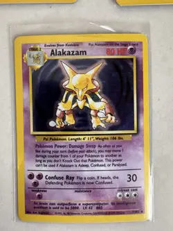 Pokemon Holo Card Lot LP To MP Alakazam Dark Weezing Lapras Vintage Kangaskhan - Image 2