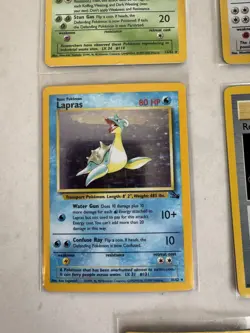 Pokemon Holo Card Lot LP To MP Alakazam Dark Weezing Lapras Vintage Kangaskhan - Image 4