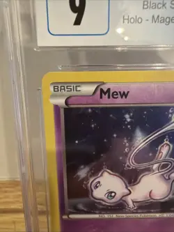 CGC 9 MINT Mew 2017 Black Star Promos XY192 Pokemon Card - Image 2