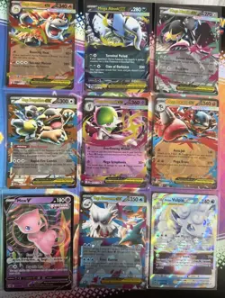 Pokemon Tcg English Mega Ex Cards Bundle Including Mew V & Vulpix Vstar - Image 1