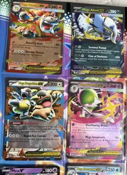 Pokemon Tcg English Mega Ex Cards Bundle Including Mew V & Vulpix Vstar - Image 2