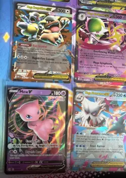 Pokemon Tcg English Mega Ex Cards Bundle Including Mew V & Vulpix Vstar - Image 5