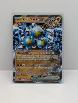 Sandy Shocks ex - 056/131 - Prismatic Evolutions - Double Rare - Pack Fresh - Image 1