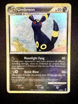 Pokemon Umbreon Holo Stage 1 HP 90 Card 22/95 Pokemon TCG 2011 English - Image 1