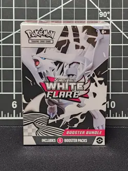 Pokemon TCG Scarlet & Violet White Flare Booster Bundle 6 Booster Packs New - Image 1