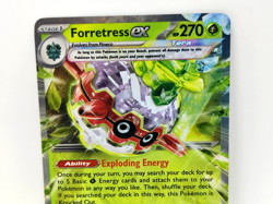 Forretress ex - 002/091 Paldean Fates - Double Rare - Pokemon TCG - NM/M - Image 3