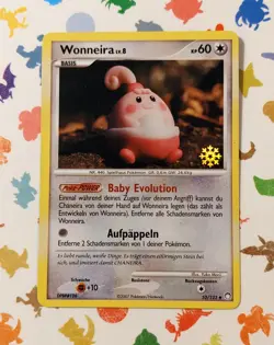 Pokemon TCG Happiny 52/123 *German* Countdown Calendar Snowflake Promo 2008 - Image 1