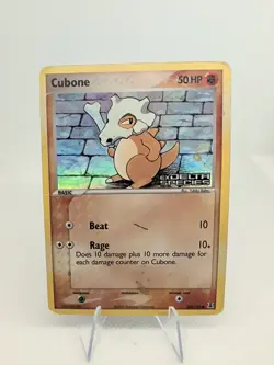 Pokemon TCG 2005 Cubone 60/113 EX Delta Species Reverse Stamped Holo - HP - Image 2
