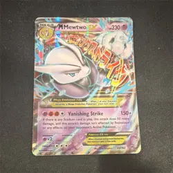Pokemon M Mewtwo EX Mega Evolution Holo 63/162 230 HP 150+ Attack Psychic - Image 1
