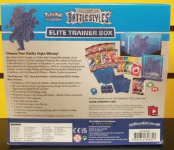 Pokemon TCG Sword & Shield - Battle Styles - Elite Trainer Box ETB - (BLUE) - Image 2