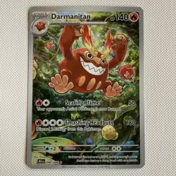 Darmanitan Illustration Rare Black Bolt IR 098/086 Near Mint Pokemon TCG - Image 1