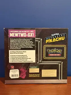 Pokemon Detective Pikachu Mewtwo-GX Case File Factory Sealed Box 🔥 Sun & Moon - Image 2
