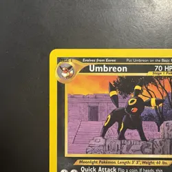 Pokemon Vintage Non-Holo Rare Umbreon 33/75 Neo Discovery WotC - Image 2
