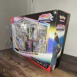 Pokemon Prismatic Evolutions Premium Figure Collection Box Umbreon Espeon 2024 - Image 1