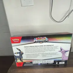 Pokemon Prismatic Evolutions Premium Figure Collection Box Umbreon Espeon 2024 - Image 4