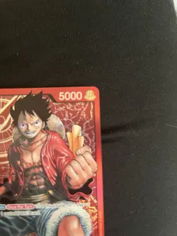 Monkey.D.Luffy Leader Foil Pre-Errata - LP - One Piece TCG - ST01-001 - English - Image 3