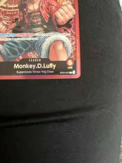 Monkey.D.Luffy Leader Foil Pre-Errata - LP - One Piece TCG - ST01-001 - English - Image 4