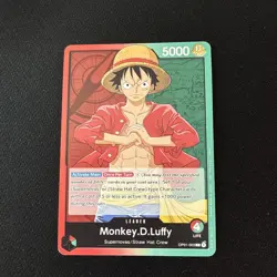 Monkey.D.Luffy OP01-003 Leader - Romance Dawn One Piece Card NM - Image 1