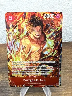 Portgas.D.Ace (Illustration Box Vol.5) ST15-005 One Piece Promotion Cards Foil - Image 1