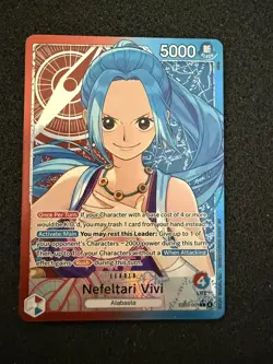 Nefeltari Vivi - 001 (Alternate Art) EB03-001 EB: One Piece Heroin English - Image 1
