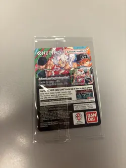 Bandai Namco One Piece CCG Monkey D. Luffy US Voyage Promo Full Art Holo Card - Image 2