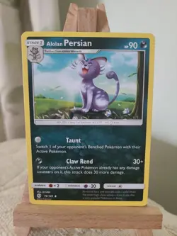 Pokemon Trading Card Game Alolan Persian Sun And Moon Base Set Card #79/149 - Image 5