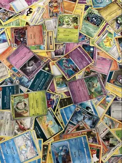 2.5LB Lot of Mixed Pokemon Cards CCG TCG Trading Cards Incl Holo V GX & EX Cards - Image 5
