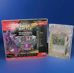 Pokemon TCG Mega Battle Deck (Mega Gengar ex) Sealed + Pokemon Bag w/20+ Cards - Image 3